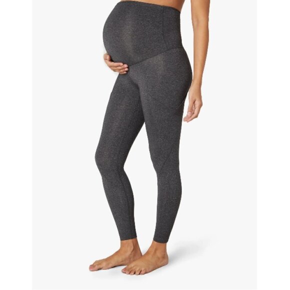 💕BEYOND THE BUMP BEYOND YOGA💕 Maternity Palomino High Waist Midi Leggings XS - Picture 4 of 16